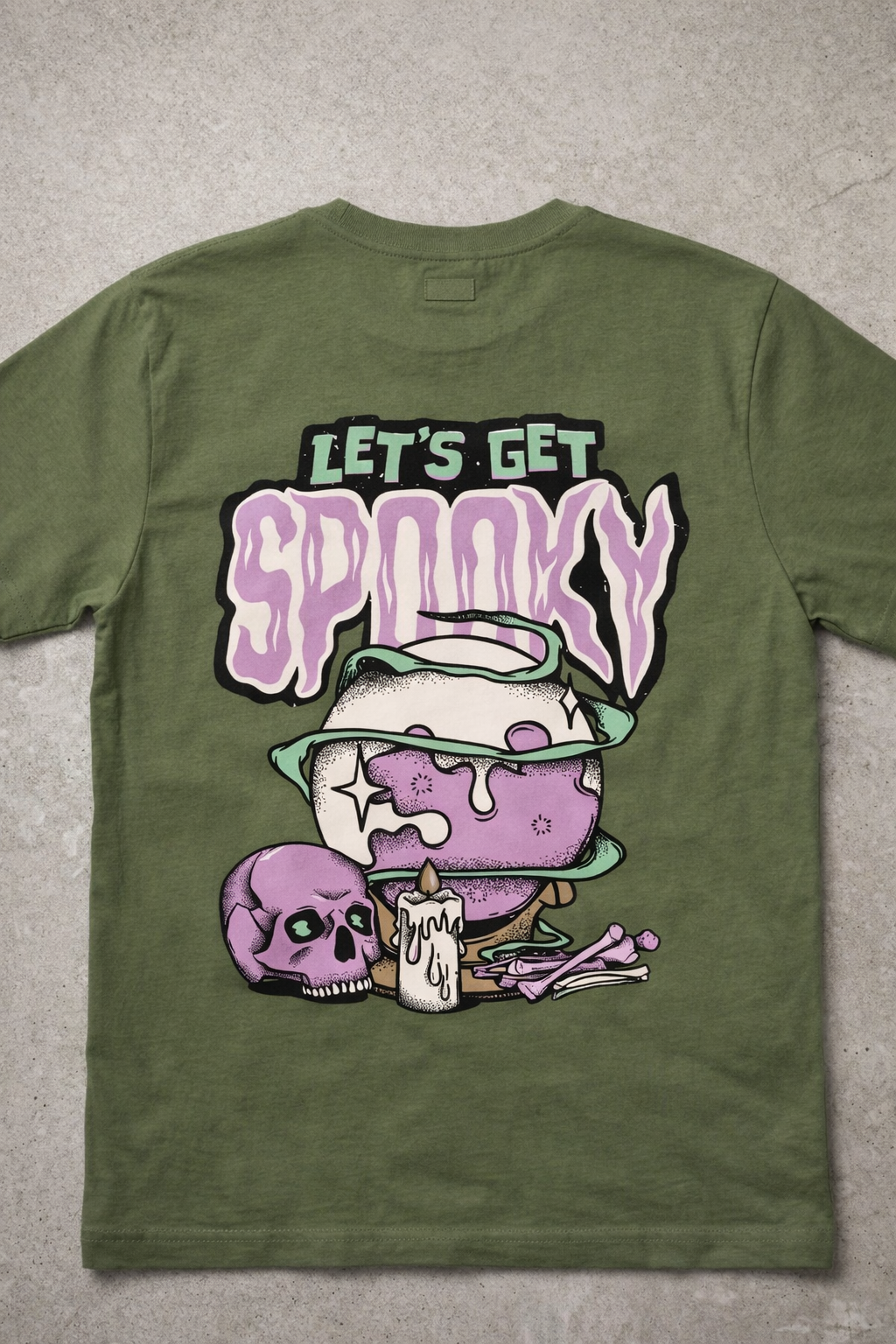 "Let’s Get Spooky" Oversized Tee - Image 3