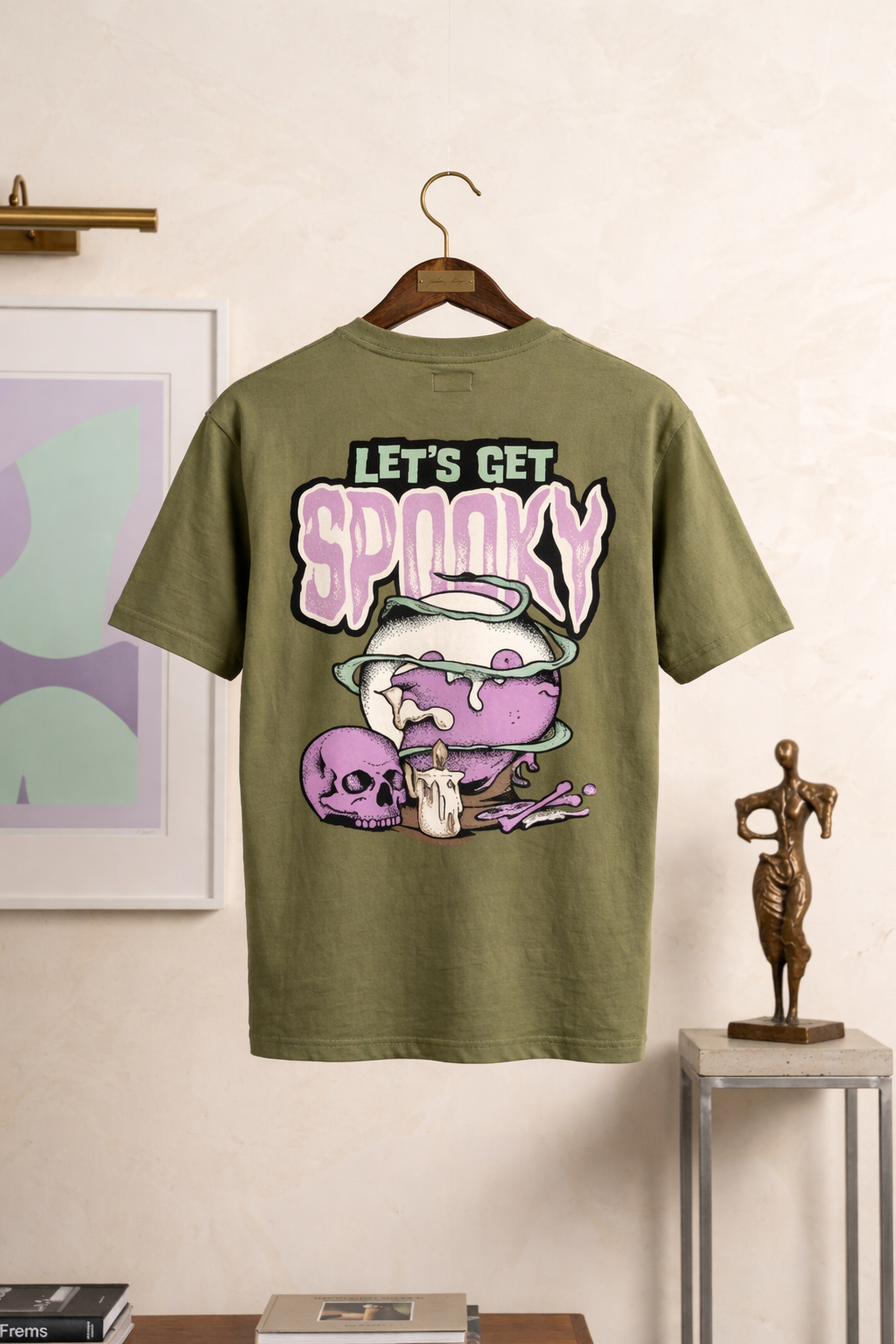"Let’s Get Spooky" Oversized Tee - Image 2