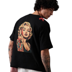 "Iconic Rebel" Oversized Tee