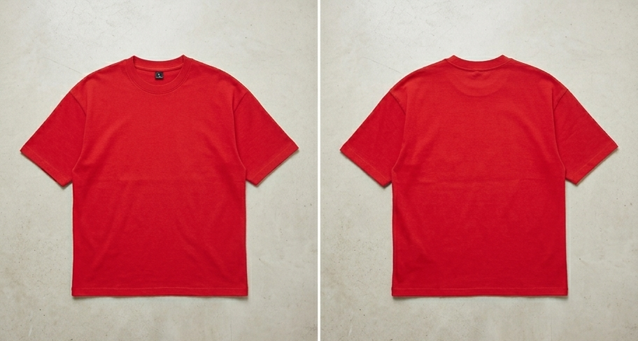 DX Premium Red Regular Tee - Image 8