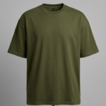 Premium Cotton Tee - Military Green